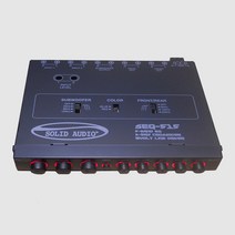 카르마엔터 차량용 EQ 프리앰프 12v/24v 버스/트럭 마이크 3EQ AMP 우퍼음향 컨트롤 자동차 파워앰프 MIC 음질개선용 프리엠프, b.24V버스용 5밴드 프리 Alpha-5/EQ-5, 1개