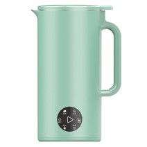 미니블렌더 초고속 무선 대용량 휴대용 텀블러 믹서기 350ml 두유 제조기 식품 전기 과즙 기 곡물 분쇄기 두유 콩 우유 기계 필터가없는 퓌레 믹서 죽 밥솥, 초록, 우리를, 220v