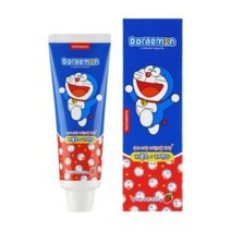 다쏜다마켓 클리오 도라에몽 주니어 딸기향 어린이치약 6세이상, 6개, 100g