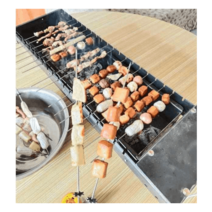 업소용 꼬치기계 자동회전 양꼬치 대량구이 전기그릴, 60cm 가전(20줄)