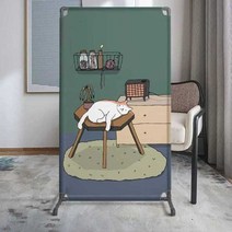 공간분리 고양이파티션 가림막 원룸 가벽 80cm 100cm