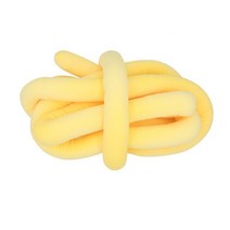 범퍼 침대 패드 아기 가드 토퍼 1M/2M3M/4M/5M DIY 신생아용 싱글 스트랜드 브레이드 매듭 베개 쿠션 충돌 방지 보호대, [05] 5M(196inch), [09] yellow