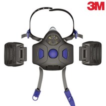 3M Secure Click HF-800시리즈 방독마스크 반면형면체 (필터미포함), 02.HF-802SD(중형)