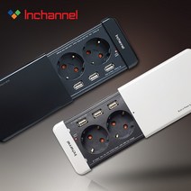 인채널 인채널 맥스 도트 스마트 USB 슬라이드 빌트인콘센트 IDT00 IBC-001, A1_인채널 도트 _펄화이트_IDT001, 1개