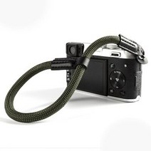 수제 나일론 디지털 카메라 손목 스트랩 그립 후지 X-T20 X-T1 X-E3 X-H1 X-A2 Paracord 꼰 팔찌, 06 녹색