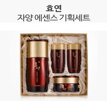 과일나라 효연 자양 한방 에센스 기획세트(4ps) 100가지 숙성 화장품 50ml, 1세트