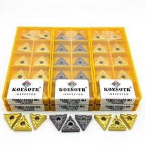 선반 밀링 바이트 tnmg160404 tnmg160408 외부 선삭 공구 cnc 공구 초경 인서트 tnmg 160408 선삭 인서트 절삭 공구 tnmg, 10개, tnmg160404 ma vp15tf