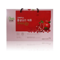 굿베이스 홍삼담은 석류 후레쉬 50ml x 20p + 선물용쇼핑백, 25개, 1000ml