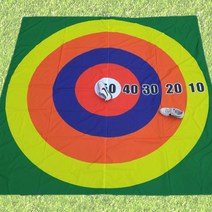 메리팡 신발양궁 신발날리기 과녁판 체육대회 명랑운동회, D-TYPE/점수디자인/1.5m