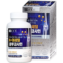 종근당 N아세틸 글루코사민 600MG X 90정 X 1병 엠에스엠 홍화씨 비타민B