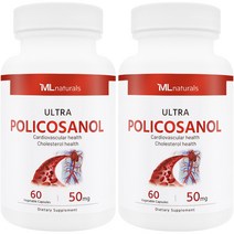 마이라이프 내추럴스 폴리코사놀 50mg, 60정, 2개