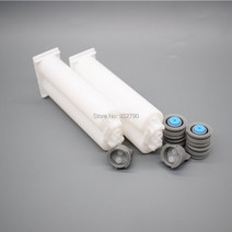 견고한 2세트 50ml 1:1 듀얼 Gue 카트리지 2-부품 구조용 접착제 에폭시 수지 AB 아크릴 혼합 튜브 PP 믹서, 한개옵션0
