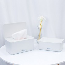 물티슈 커버 케이스 디스펜서 마스크 보관함 완벽밀페(대형입고), 대형, 블랙, 1개