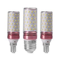 Led 옥수수 전구 조명 E14 샹들리에 캔들 라이트 E27 램프 SMD 2835 110V 220V 웜 화이트 3000K 쿨 6500K 내추럴 4000K, [01] 웜 화이트, [02] 16W, [01] E27
