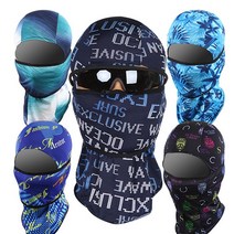 국산 쿨바라클라바 쿨두건 쿨마스크 여름, 플라워