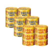 동원 살코기참치 85g 12입 + 고추참치 85g 6입, 1세트