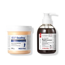 메디필 집에서하는 에스테틱 풋케어세트(풋샴푸+풋크림) + 펜슬 모공 클렌징 브러쉬 증정, 1세트