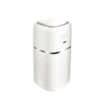 2022 새로운 공기 청정기 미니 클리너 음이온 USB 홈 포름알데히드 제거 자동차 액세서리 휴대용 차량용, 01 WHITE