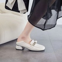 여성 캐주얼 신발 깔끔한 가을 임산부 여자 힐 구두 가죽 볼넓은 승무원 바지 발 유니 화 웨딩 기내 우영우 면접 3cm 발편한