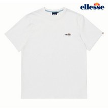 [엘레쎄] 남녀공용 오리진 스몰로고 반팔 티셔츠 (레귤러핏) EL2UHTR369_OW