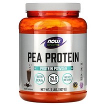나우푸드 (나우 푸드) Sports 완두콩 단백질 크리미 초콜릿 907g(2lbs)옵션확인필수, 2 파운드
