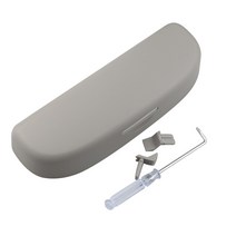 호환 아우디 A3 A4 B6 B8 A6 C6 80 B5 B7 A5 Q5 Q7 TT 8P 100 8L C7 8V A1 S3 Q3 A8 B9 A7 2012-2018 자동차 선글라스 케, 회색, 규격 없음