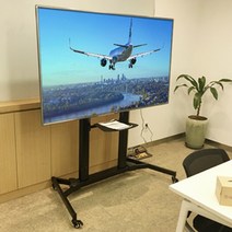 100인치 tv거치대 삼성 LG 호환 대형 업소용 98인치tv스탠드, 60-100인치거치대/SB-100