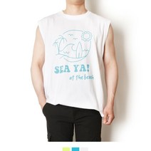CØupang ⁀‿⁀커플시밀러룩 서핑보드나시 남자봄옷 남자루즈핏반팔티 남자오버핏반팔티 남자여름옷 남자반팔티Ｇo질라몰