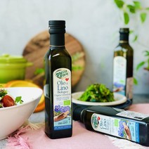 고챠도로 유기농 냉압착 아마씨유 250ml 2병 EU 유기농 이탈리아산 냉압착 100% 아마인유 린시드유 식물성오메가 3 6 9 리그난 식이섬유 주문예약중 20일경 출고예정