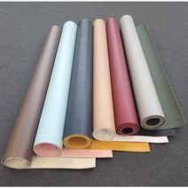 양면 방수 가죽 리바트 프렌즈 스틸 책상보호커버 데스크매트, 화이트/화이트