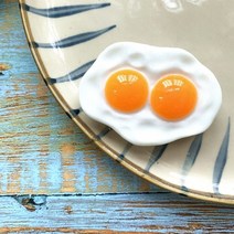 아리야 빈티지 에그 미니어처 냉장고 자석, 쌍란