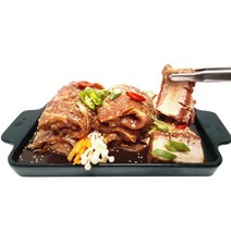JO 양념 돼지왕구이 (1.5kg 4대) 돼지갈비 (뼈 있음), honambjj 1