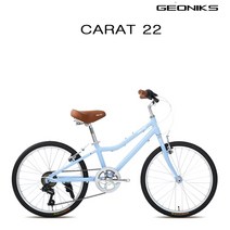 (완조립) 2022 지오닉스 뮤트 캐럿22 22인치 7단 초등학생 하이브리드 자전거, 핑크