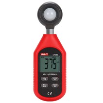 UNI-T 디지털 미니 조도계 UT383 0~199 900Lux_(1EA), 개