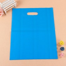 소기업용 맞춤형 쇼핑백 맞춤형 플라스틱 가방 맞춤형 인쇄 플라스틱 가방 팩 추가 인쇄 요금, 15x20cm 100PCS+Blue