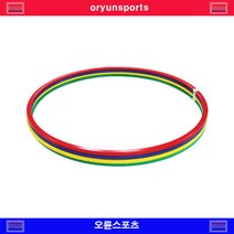 리듬체조 후프 - 라운드 시니어 85cm 체조 헬스, 블루