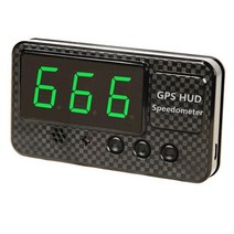 HUD 범용 Hud Gps 속도계 최대 디스플레이 자동차 모든 차량 업그레이드 D4g9 용 과속 경보 Mph /h 포함, 한개옵션0