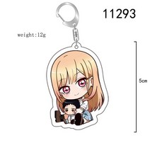 슬램덩크키링 내드레스 업 달링 키 체인 Marin Kitagawa Wakana Gojo Keyrings 아크릴 애니메이션 Sono Bis, 한개옵션1, 02 2