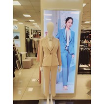 [ 조이너스 ] 2023 S/S 고급스러우며 사랑스럽고 부드러운 이미지의 봄 베이지 셋업 숏자켓JADS2-WTJ910
