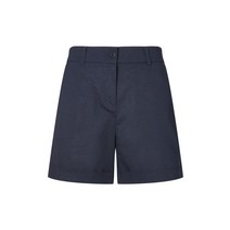 23SS [Online Limited]네이비 여성 린넨라이크 하프 팬츠 HWPA3B934N3