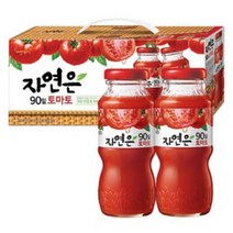 자연은 토마토 180mlX24병 편의점 착즙 주스 쥬스 에이드 병 농축액 원액, 180ml