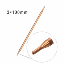 전기용접기 인버터 가정용용접기 co2용접기전기 용접기 배터리 스폿 바늘 맞대기 알루미나 구리 핀, 06 T3x100mm concentric