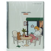 핑크풋 공부비법 코넬노트 1000 4종 x 3p, 랜덤발송, 4세트