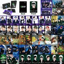아이브포토카드 55pcs straykids lomo card album 포토 브로마이드, 이상한