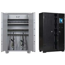 총기 거치대 탄약 랙 총기함 안전 보관함 사격장, 총캐비닛1450x450x400분할이중문