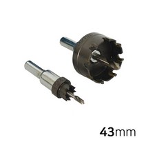 하디스코리아 초경 홀쏘 43MM