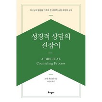 성경적 상담의 길잡이 : 하나님의 말씀을 기초로 한 성경적 상담 과정의 실제, 도서