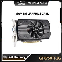 JINGSHA 비디오 카드 NVIDIA Geforce GTX 750 Ti 게임용 그래픽 용 750Ti 2GB 128Bit GDDR5