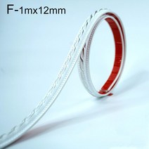 웨인스코팅 몰딩 벽 천장 PVC 리본 패널 로프 트림 홈 배경 도어 프레임 유연한 미러, f, 1mx12mm, 06 F-1mx12mm