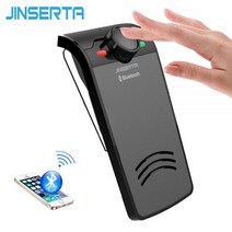 호환 자동차 블루투스 JINSERTA 선 바이저 스피커폰 무선 핸즈프리 키트 휴대폰 스피커, Black